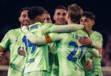 Ferran Torres memberi pelajaran ke mantan timnya di pertandingan Copa del Rey antara Valencia vs Barcelona, Jumat (7/2/2025) dini hari WIB. (c) Instagram/fcbarcelona