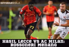 Pemain Lecce Mohamed Kaba